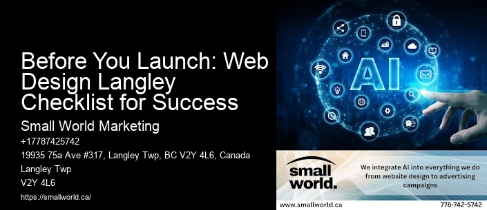 Before You Launch: Web Design Langley Checklist for Success